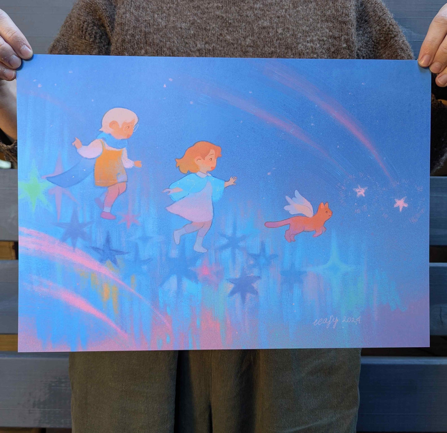 Star Walking Print