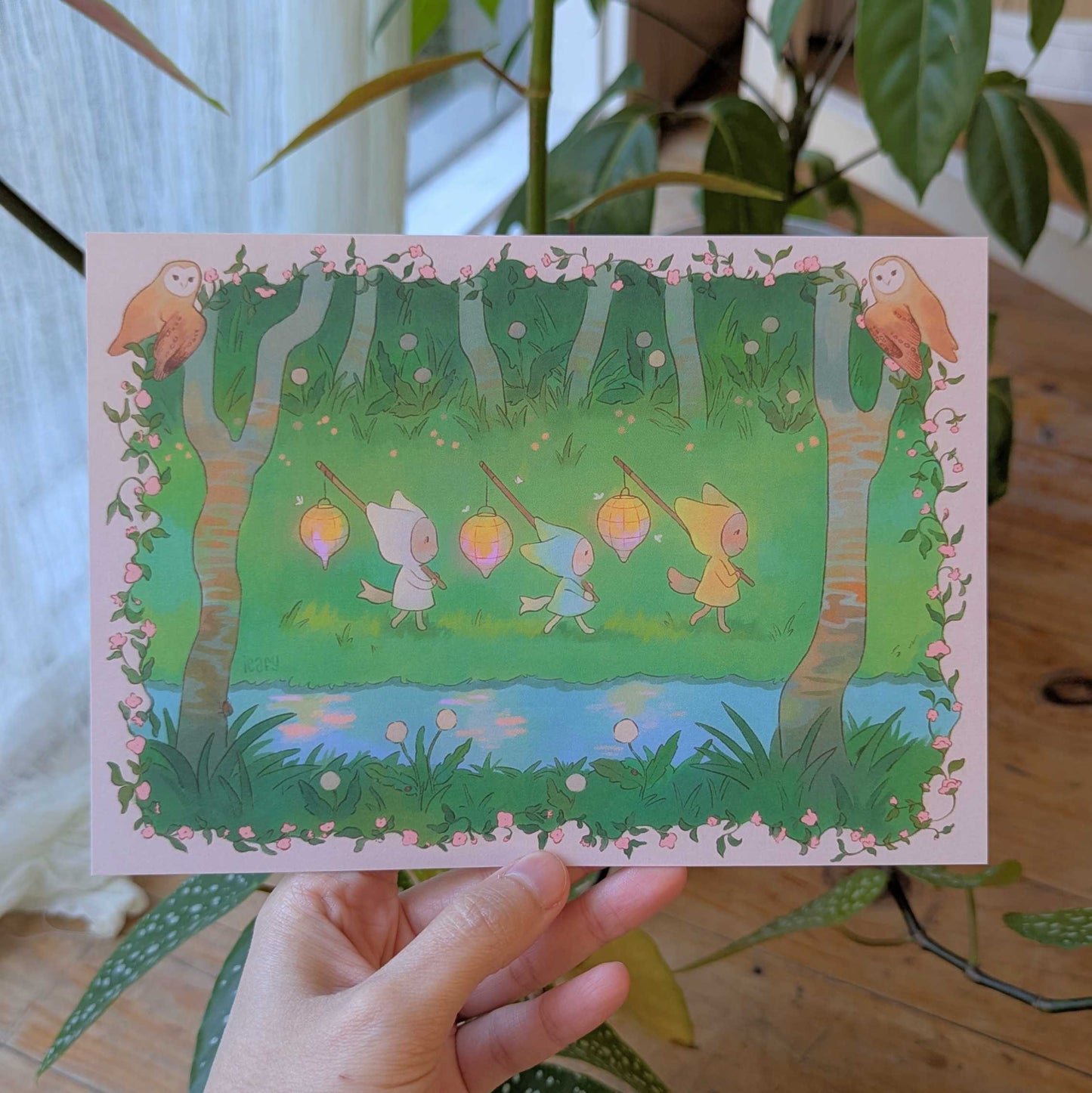 Lantern Bearers Print