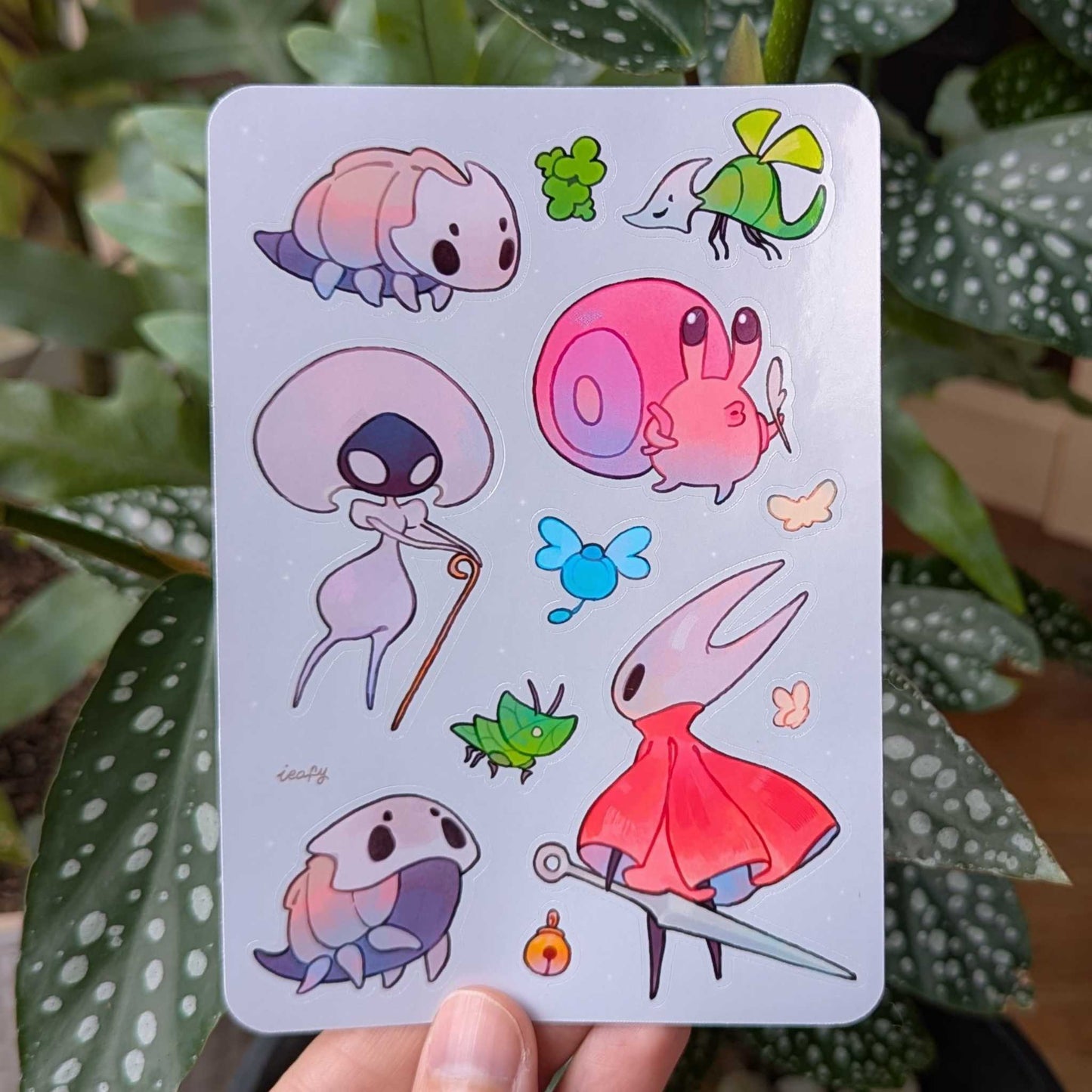 Hollow Knight Silksong Sticker Sheets