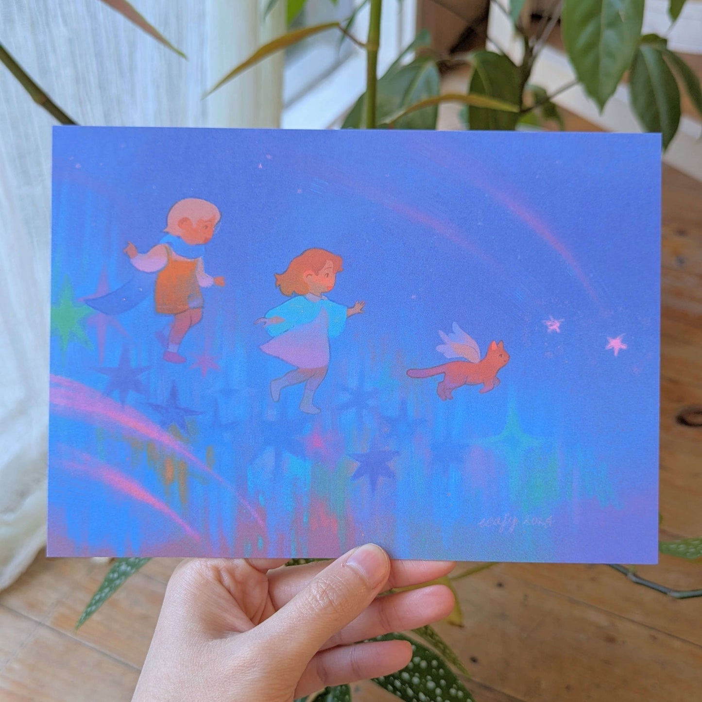 Star Walking Print
