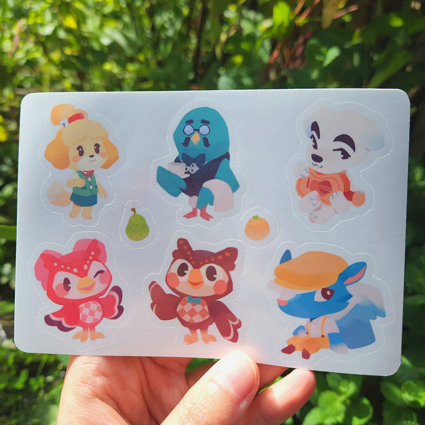 Animal Crossing Sticker Sheets