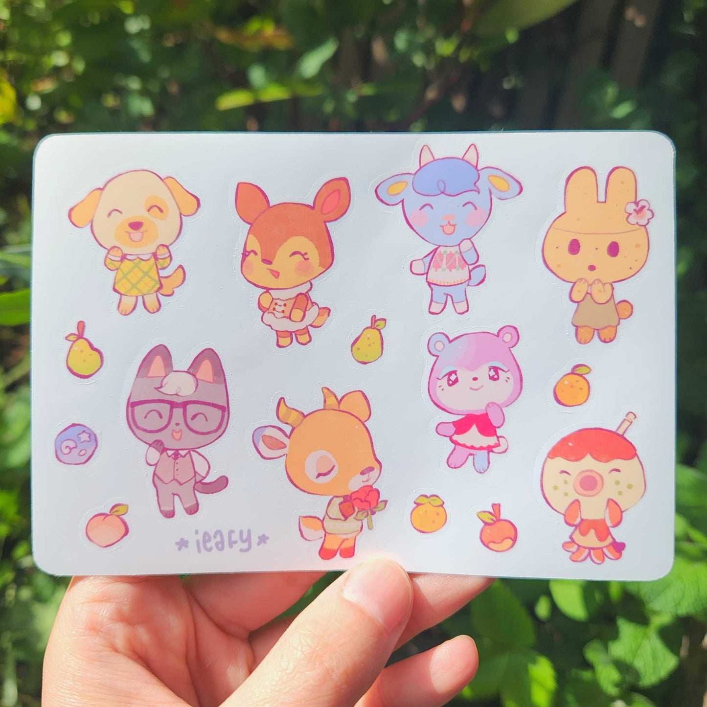 Animal Crossing Sticker Sheets