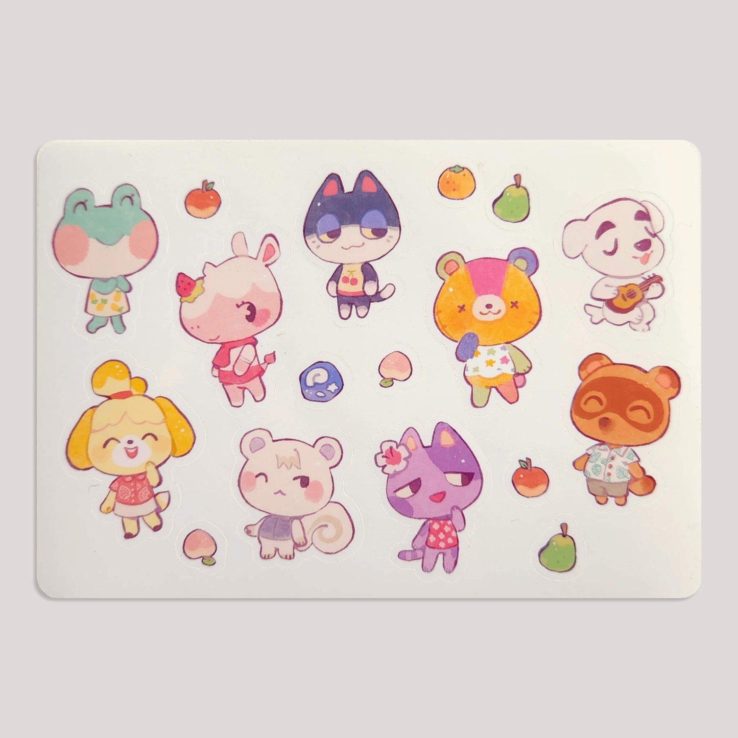 Animal Crossing Sticker Sheets