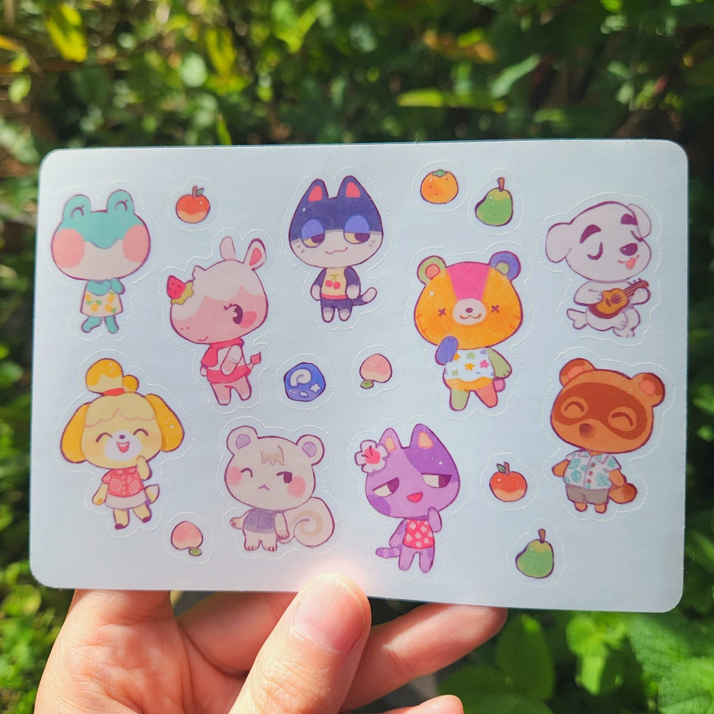 Animal Crossing Sticker Sheets