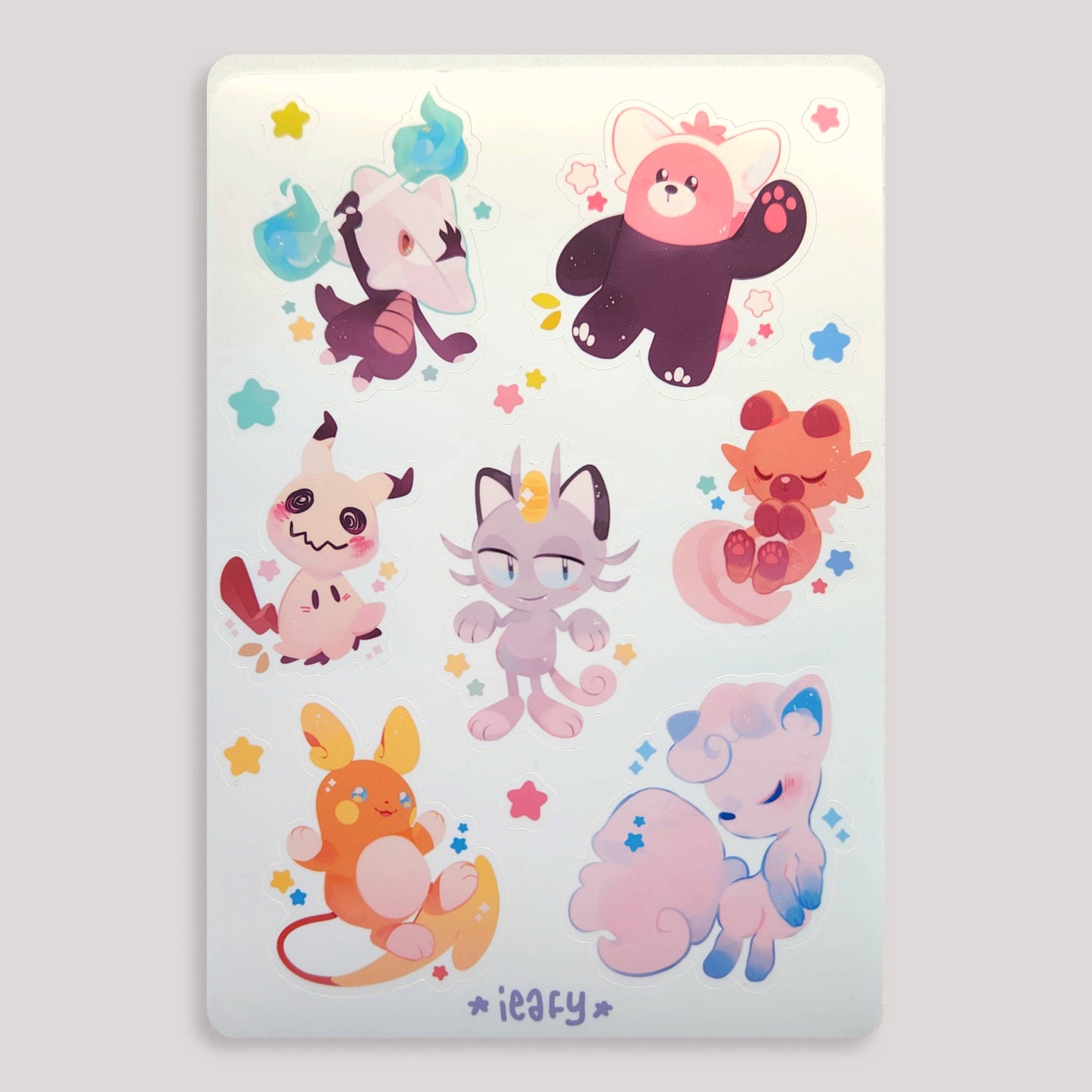 Pkmn Sticker Sheets