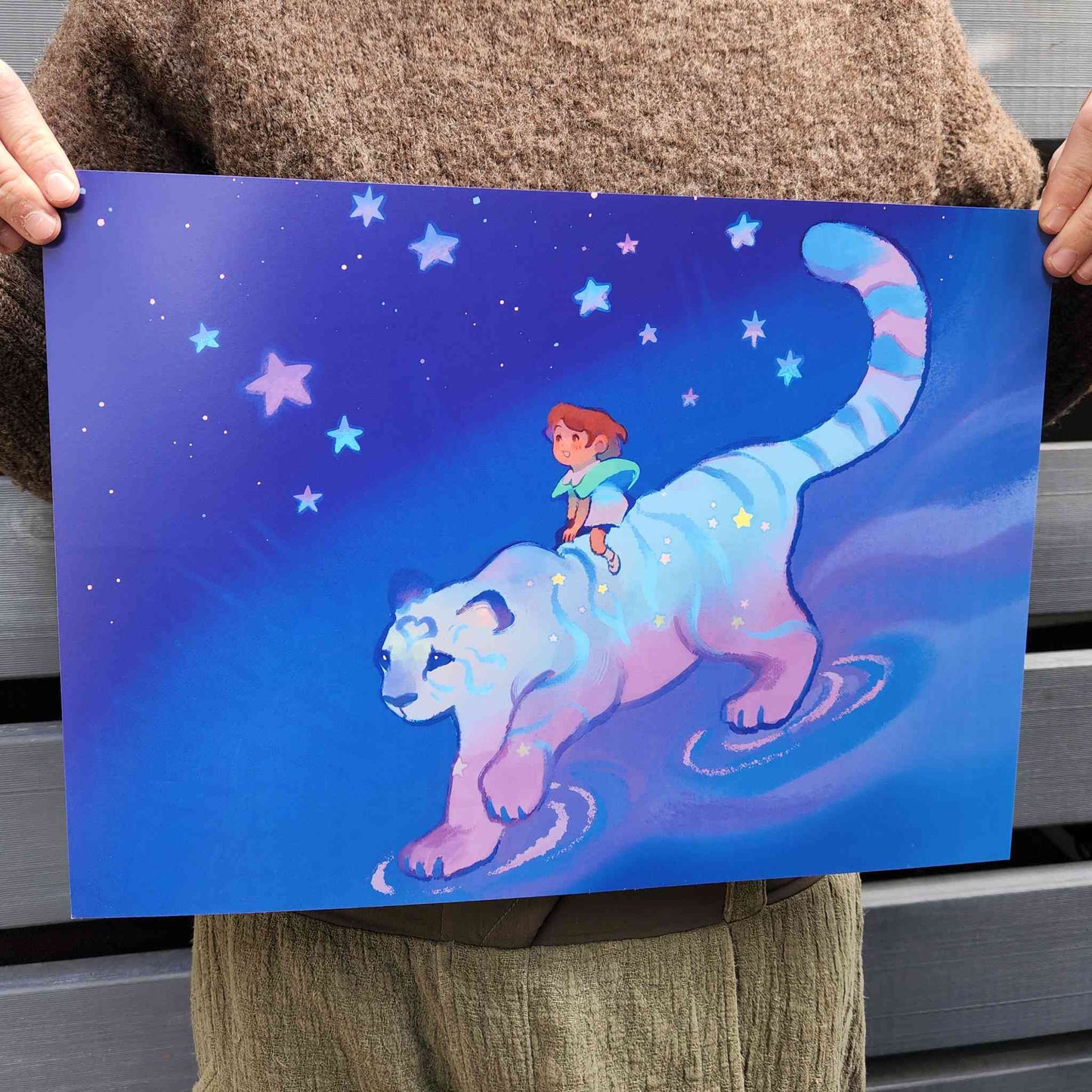 Astral Tiger Print