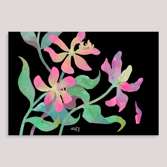 Orchid Mantis Floral Print