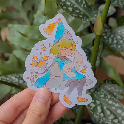 Coco and Brushbuddy Sticker