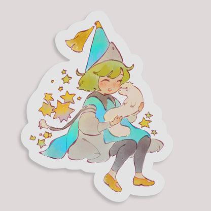 Coco and Brushbuddy Sticker