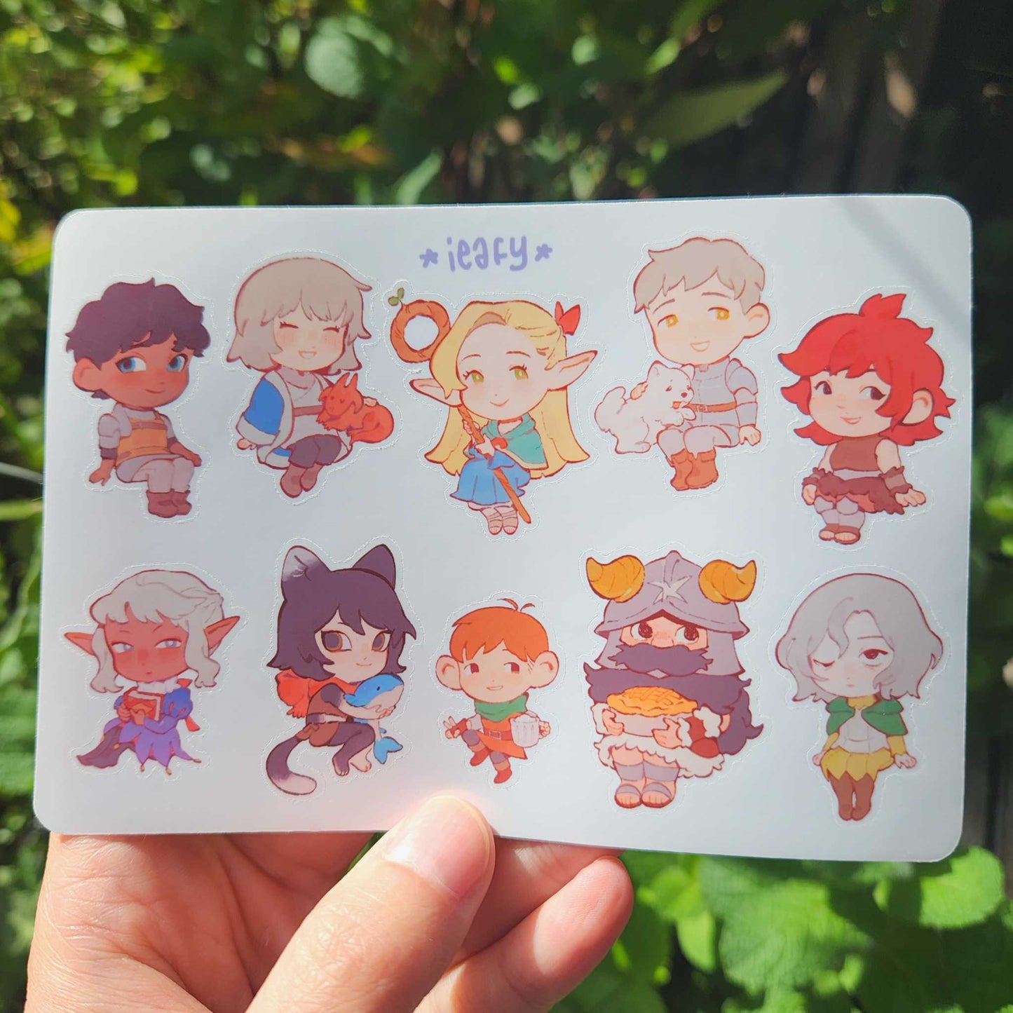 Dunmeshi Sticker Sheet