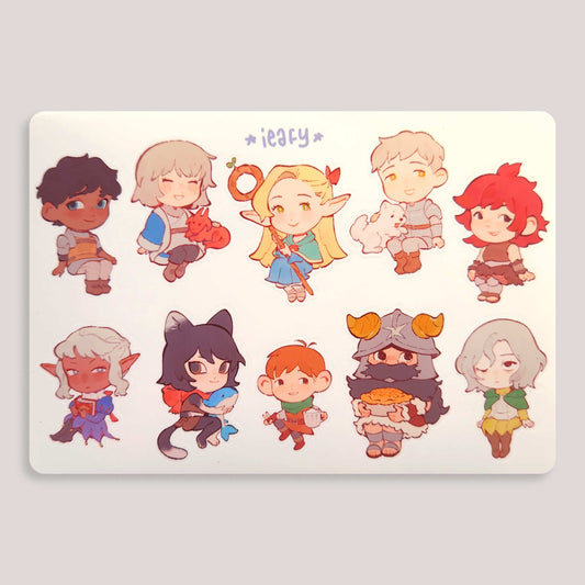 Dunmeshi Sticker Sheet