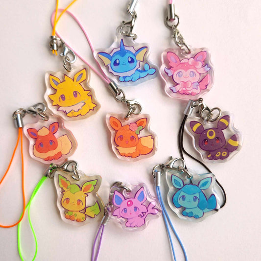 Eeveelutions Mini Charms