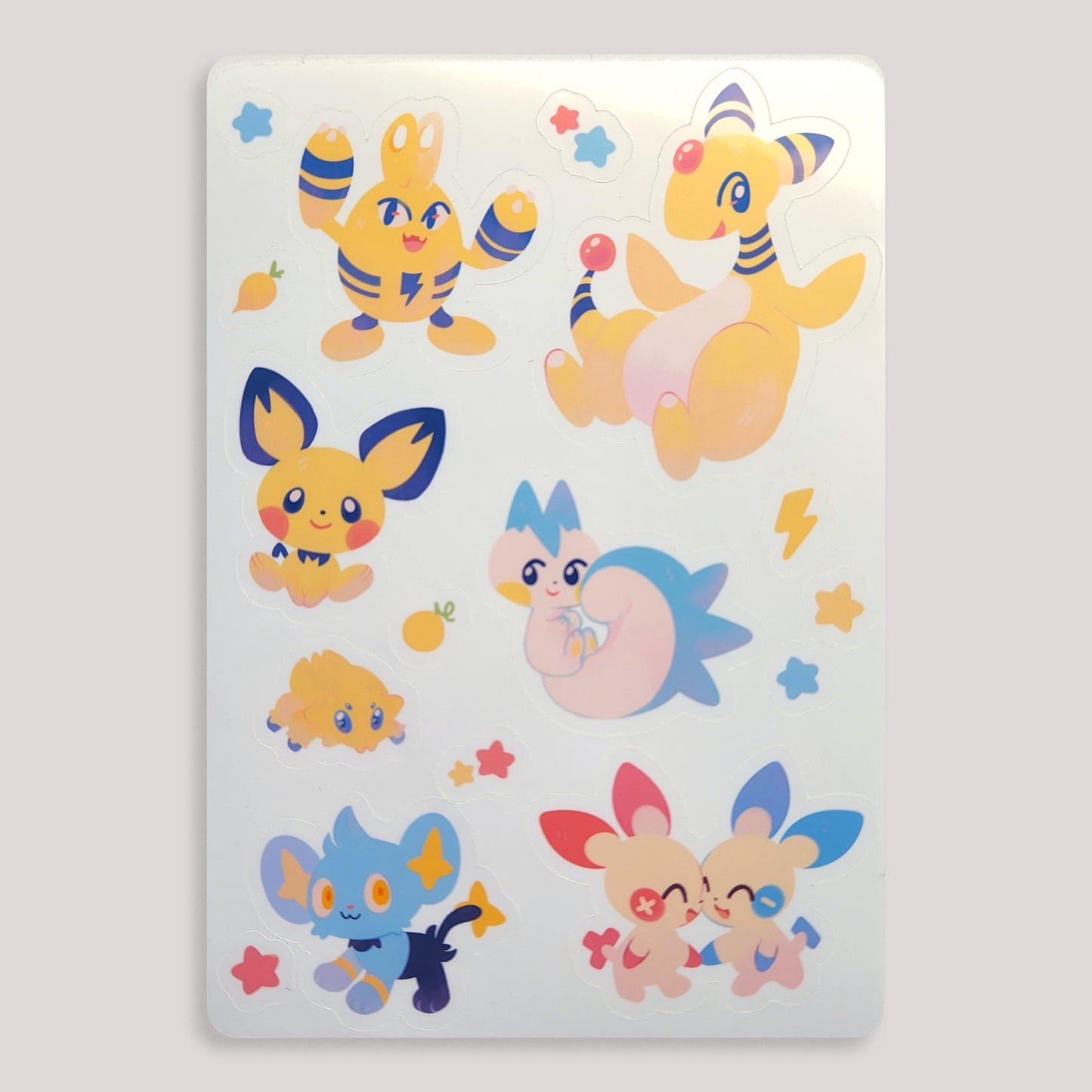 Pkmn Sticker Sheets