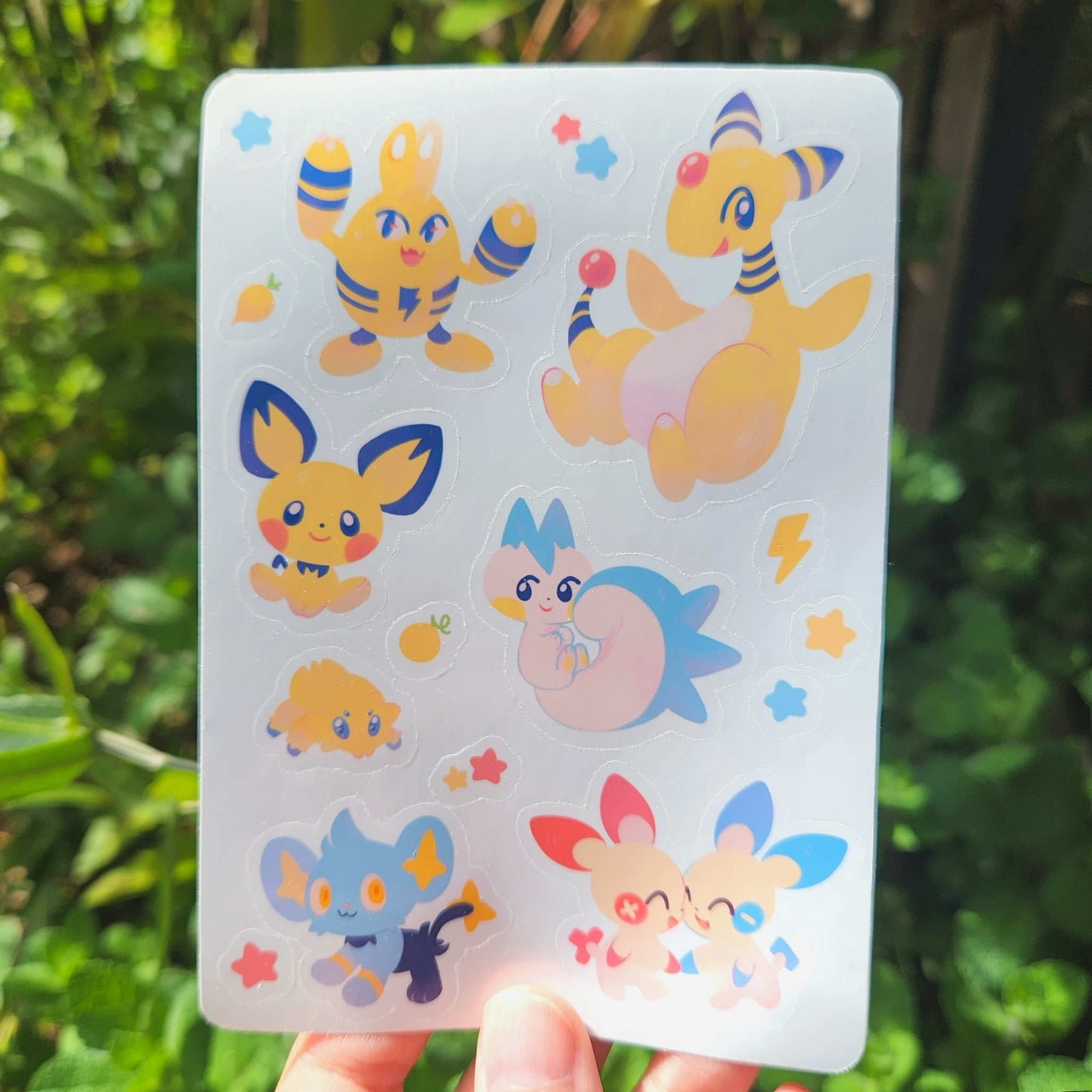 Pkmn Sticker Sheets