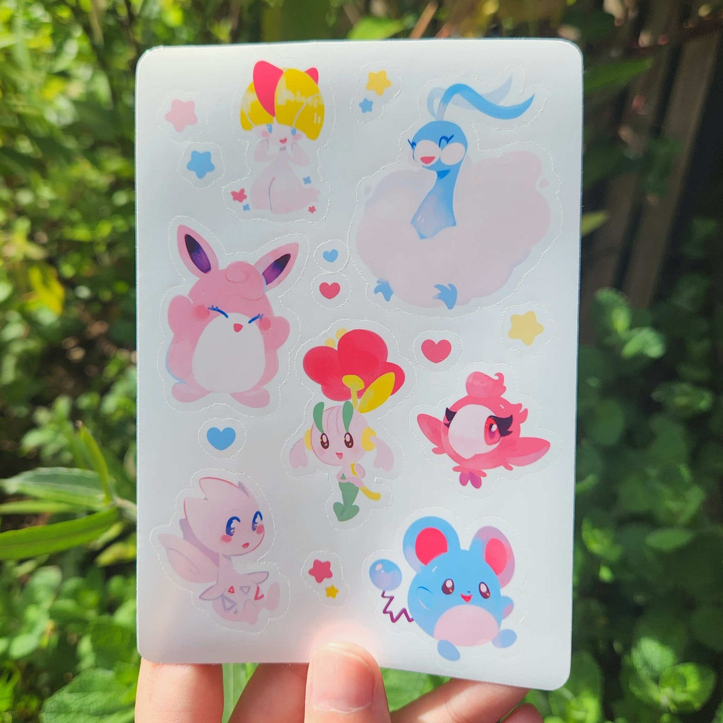 Pkmn Sticker Sheets