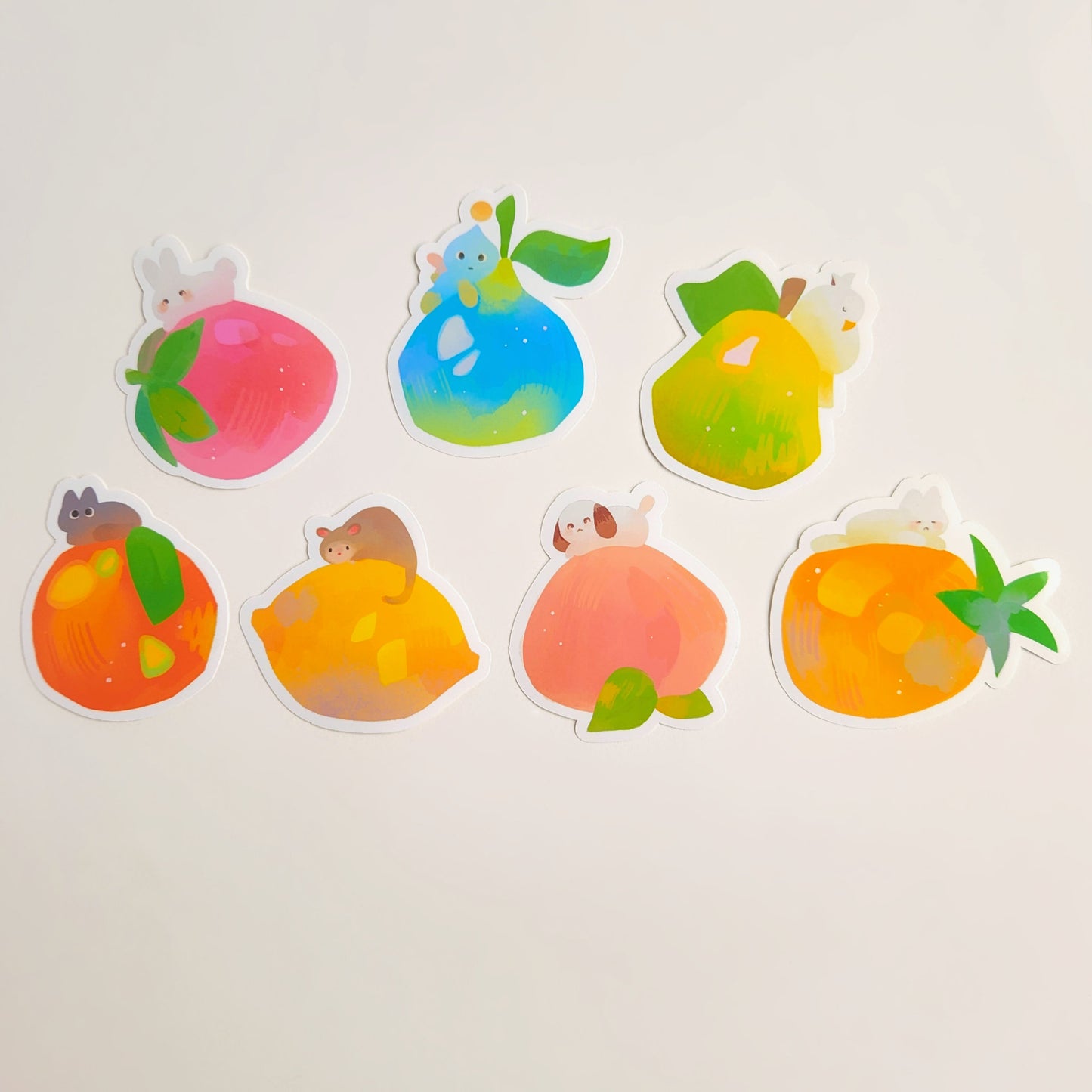 Fruity Creatures Stickers