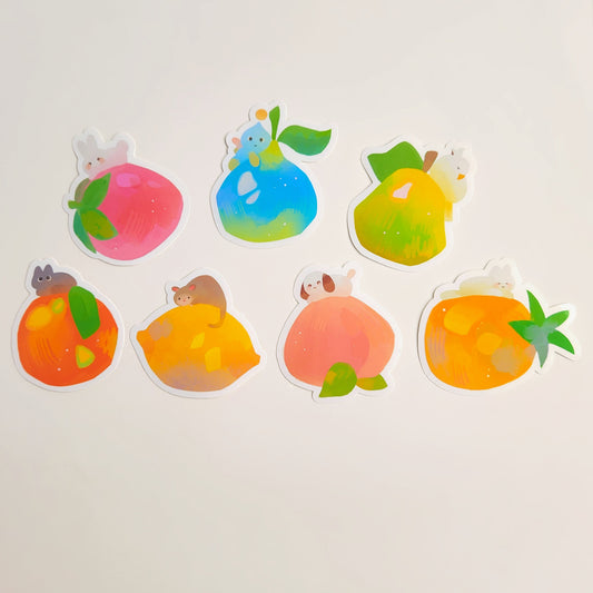 Fruity Creatures Stickers