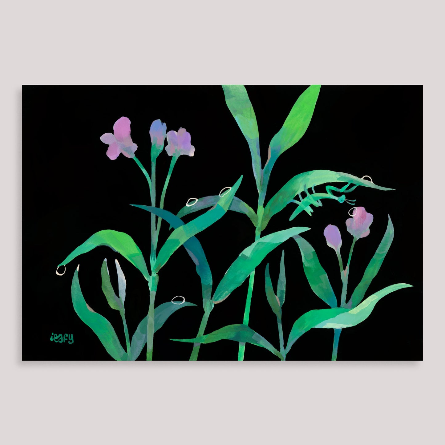 Grass Flowers Print