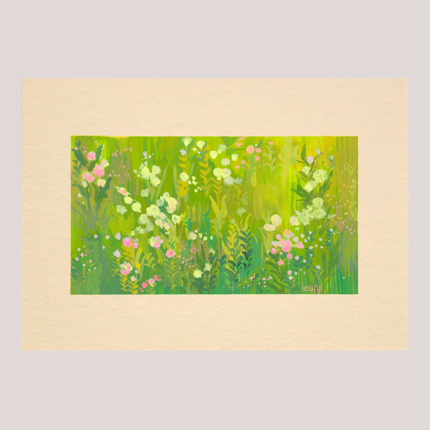 Grassy Mini Archival Artwork Print