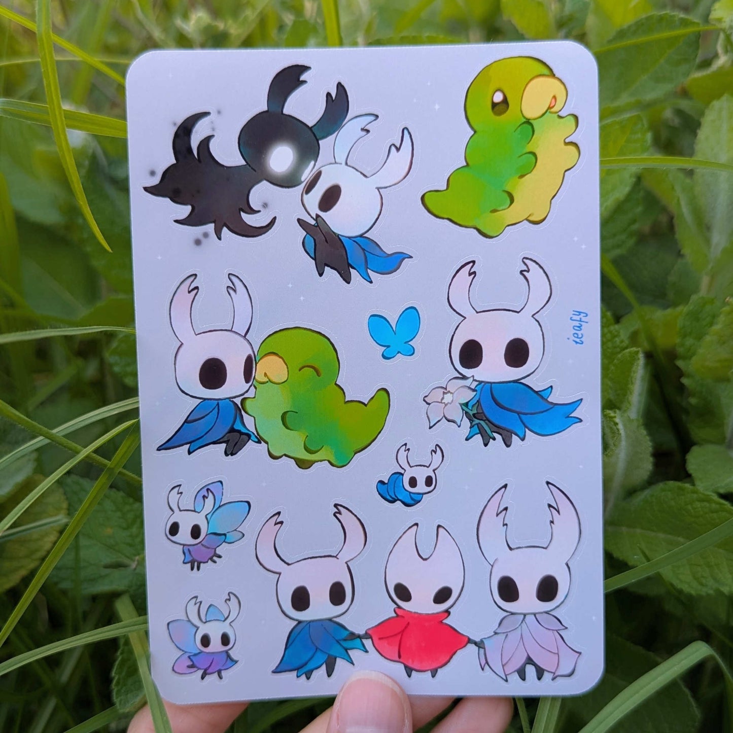Hollow Knight Sticker Sheet