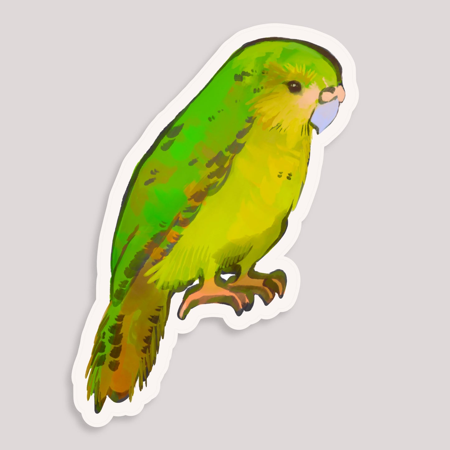 Kakapo Parrot Sticker