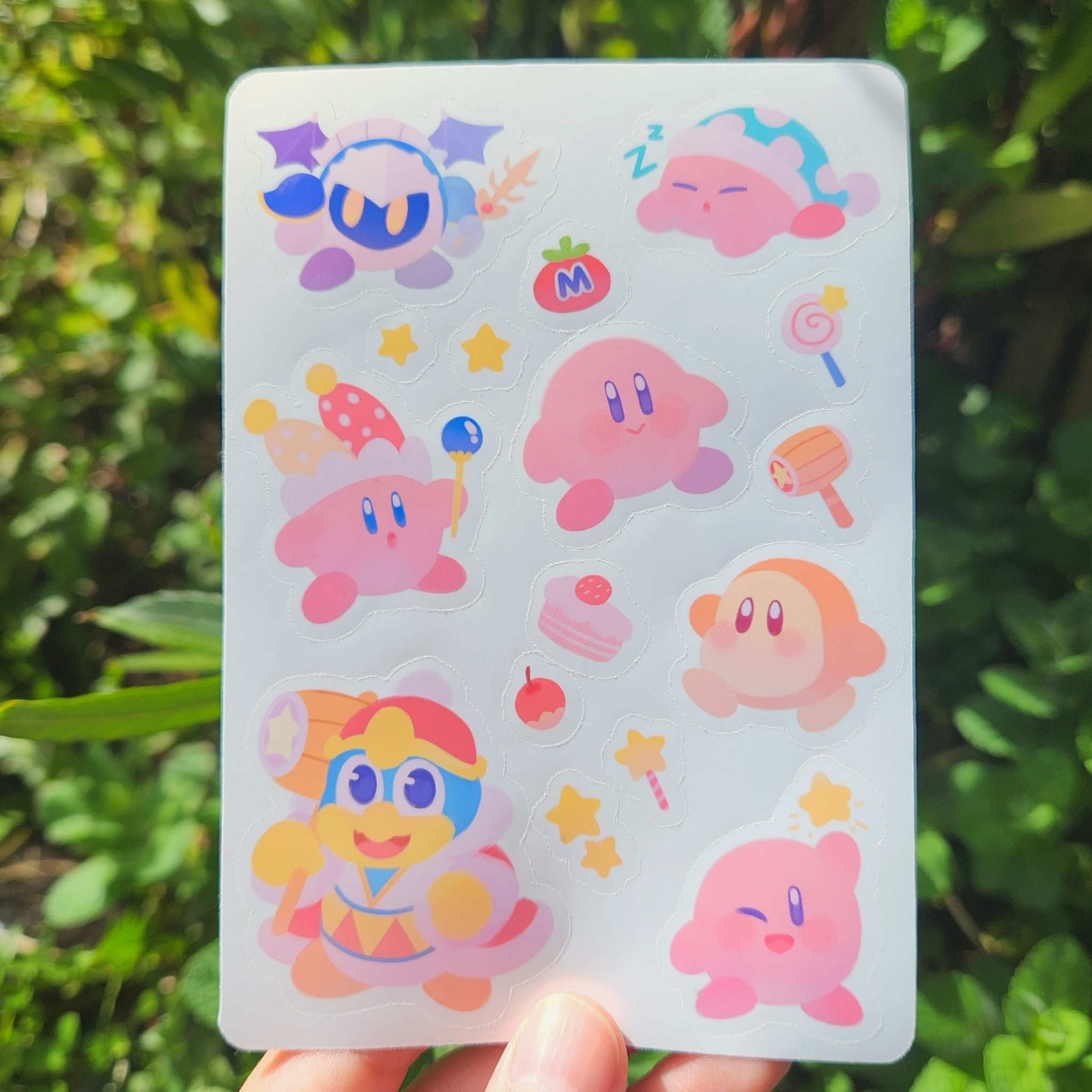 Kirby Sticker Sheet