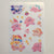 Sticker Sheets B Grade pack of 3