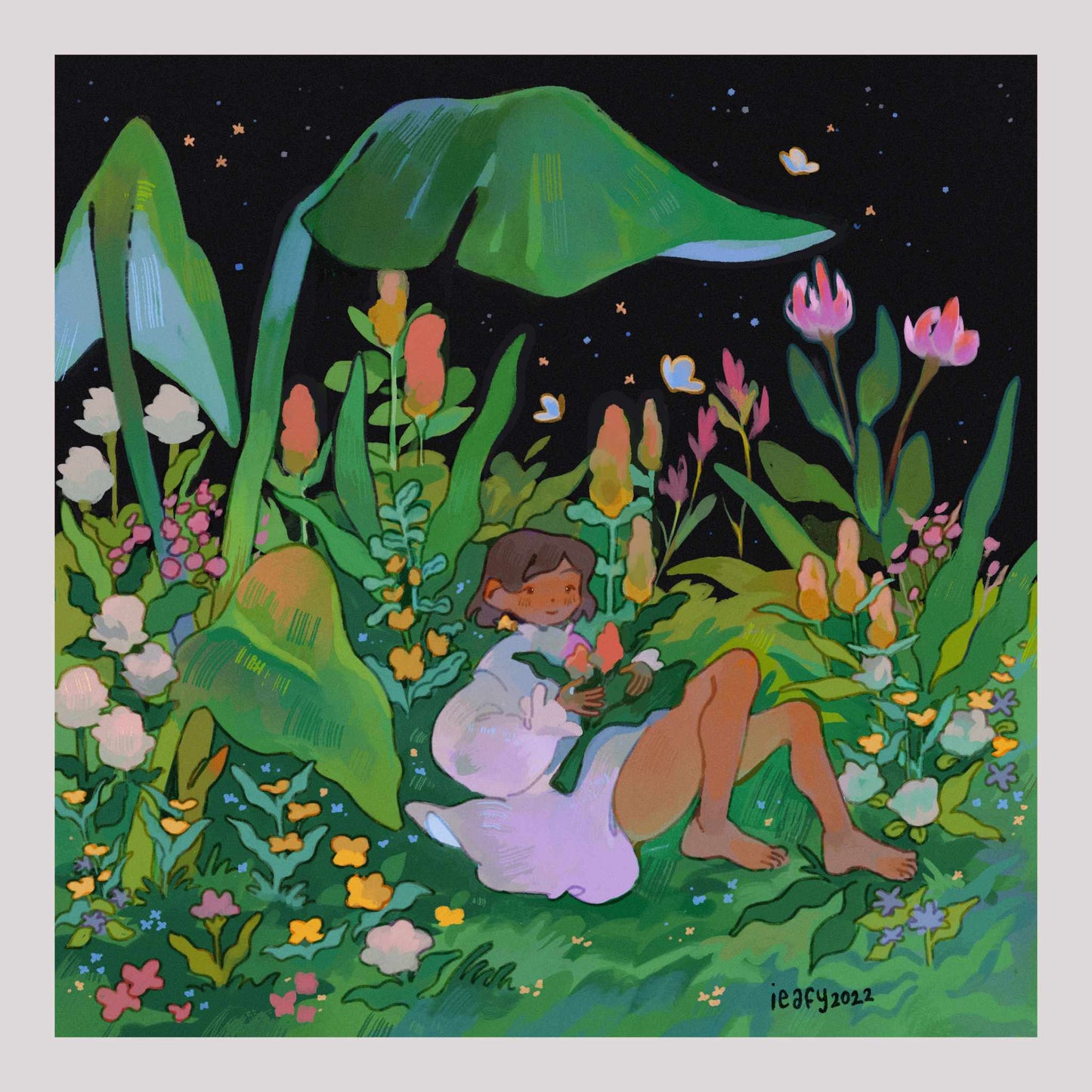 Night Garden Print