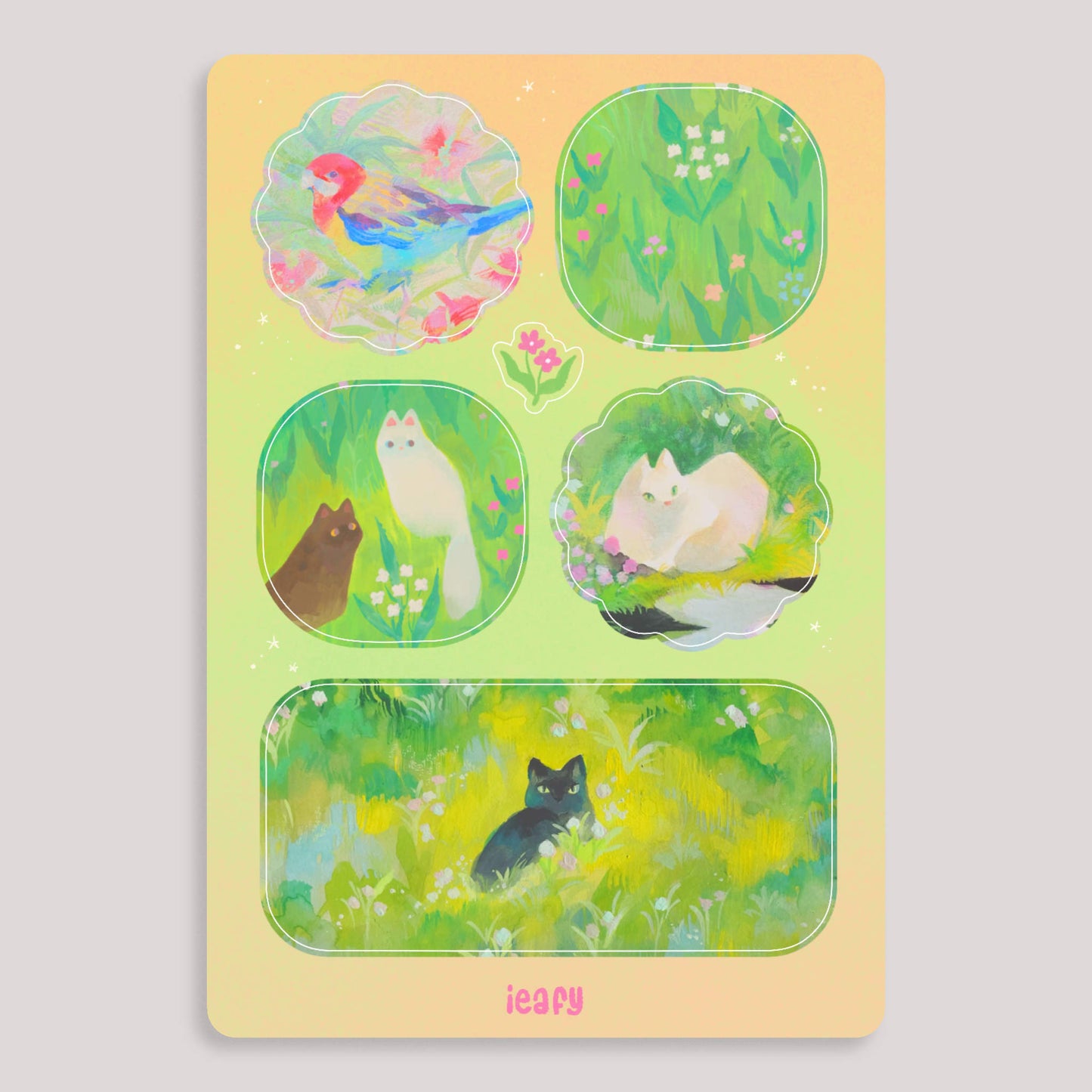 Lush Sticker Sheet