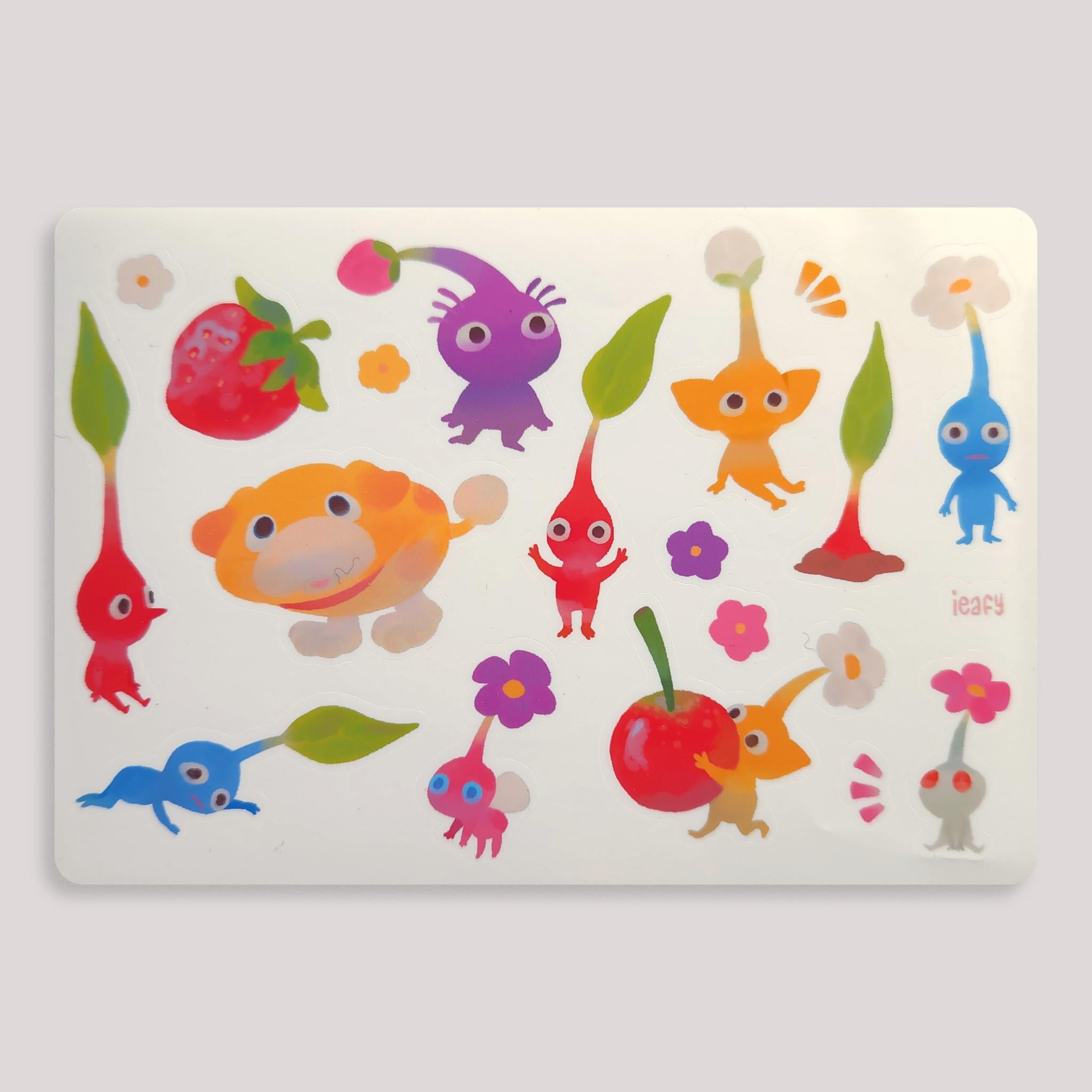 Min Sticker Pikmin Sticker Sheet – ieafy