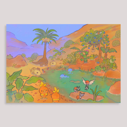 Pkmn Oasis Print