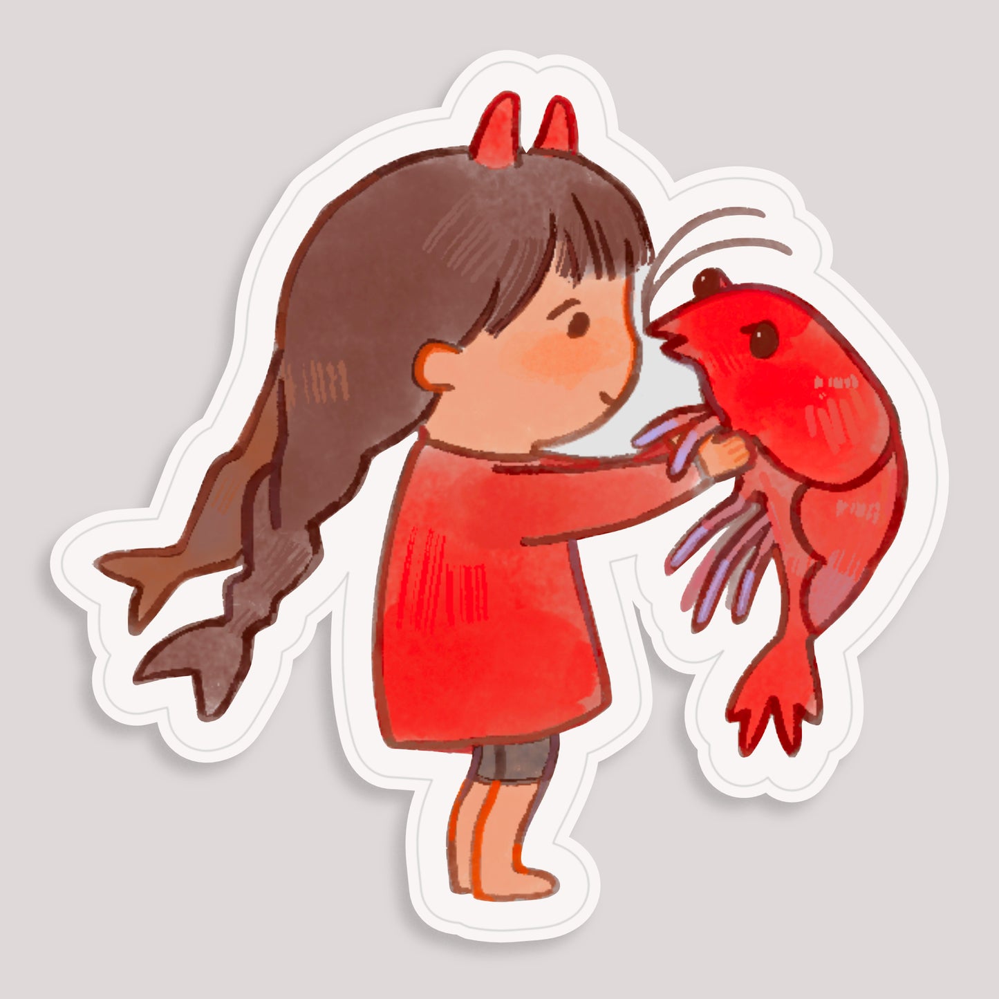 Shrimp Stickers for Shrimp Enthusiasts!