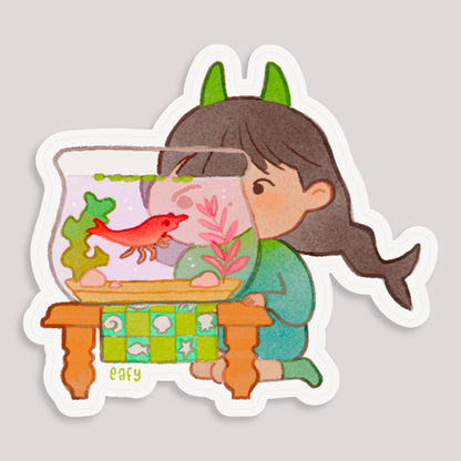 Shrimp Stickers for Shrimp Enthusiasts!