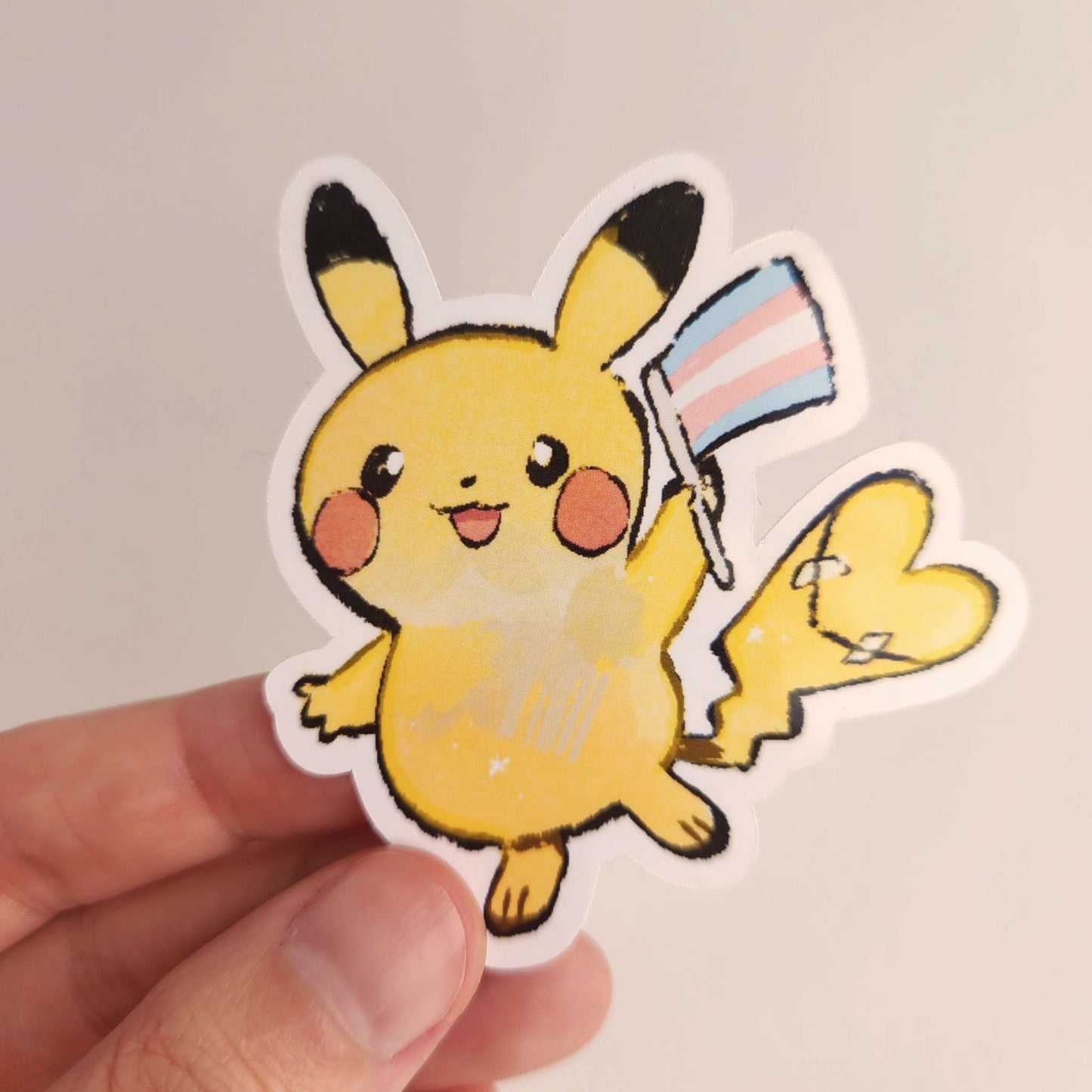 Pride Pikachu Stickers