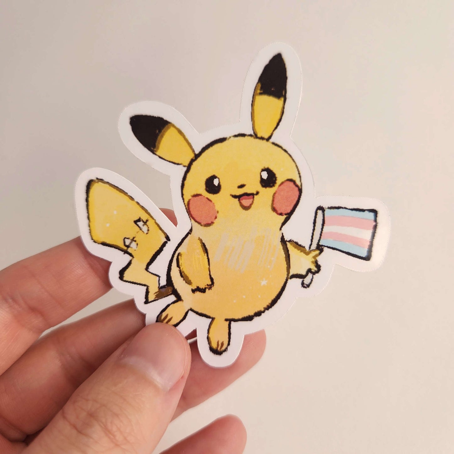 Pride Pikachu Stickers