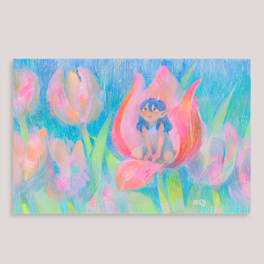 Tulip Fairy Print