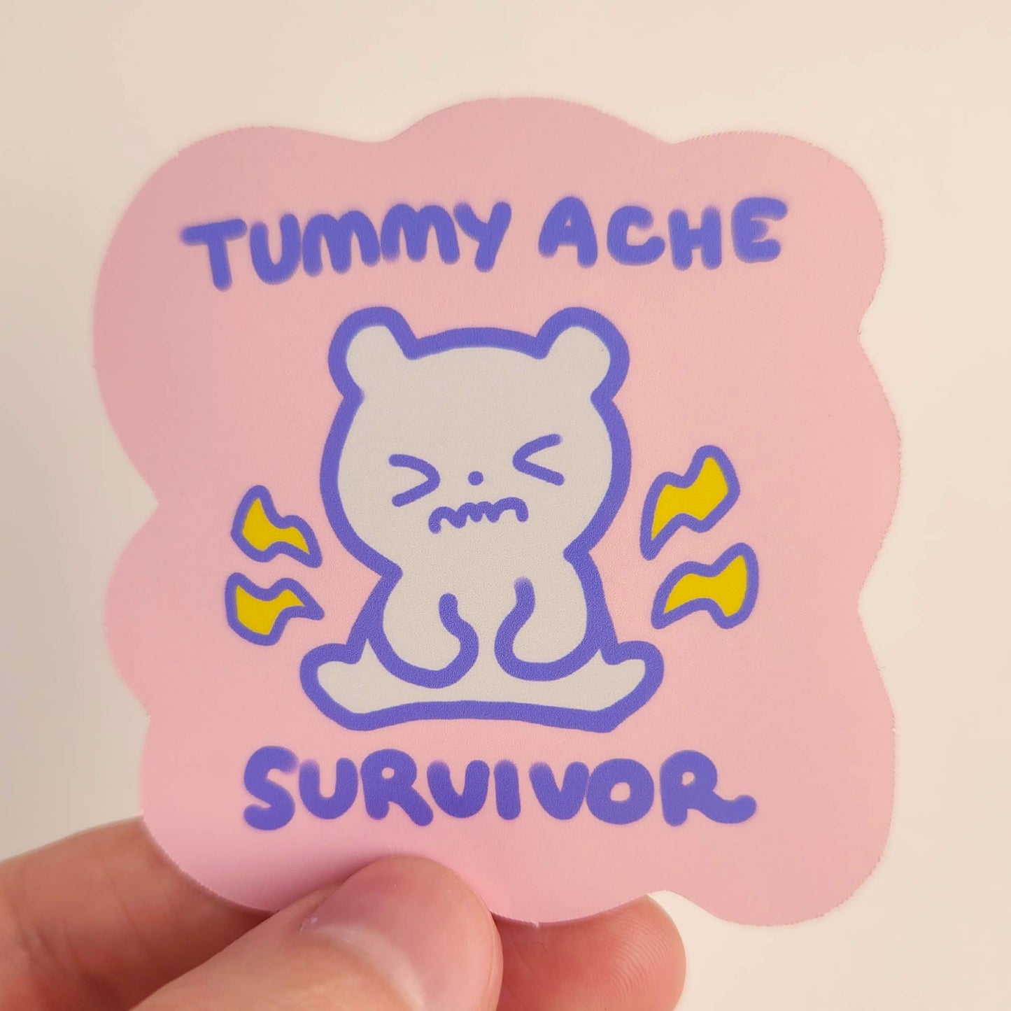 Tummy Ache Stickers