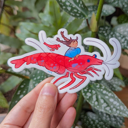 Shrimp Stickers for Shrimp Enthusiasts!